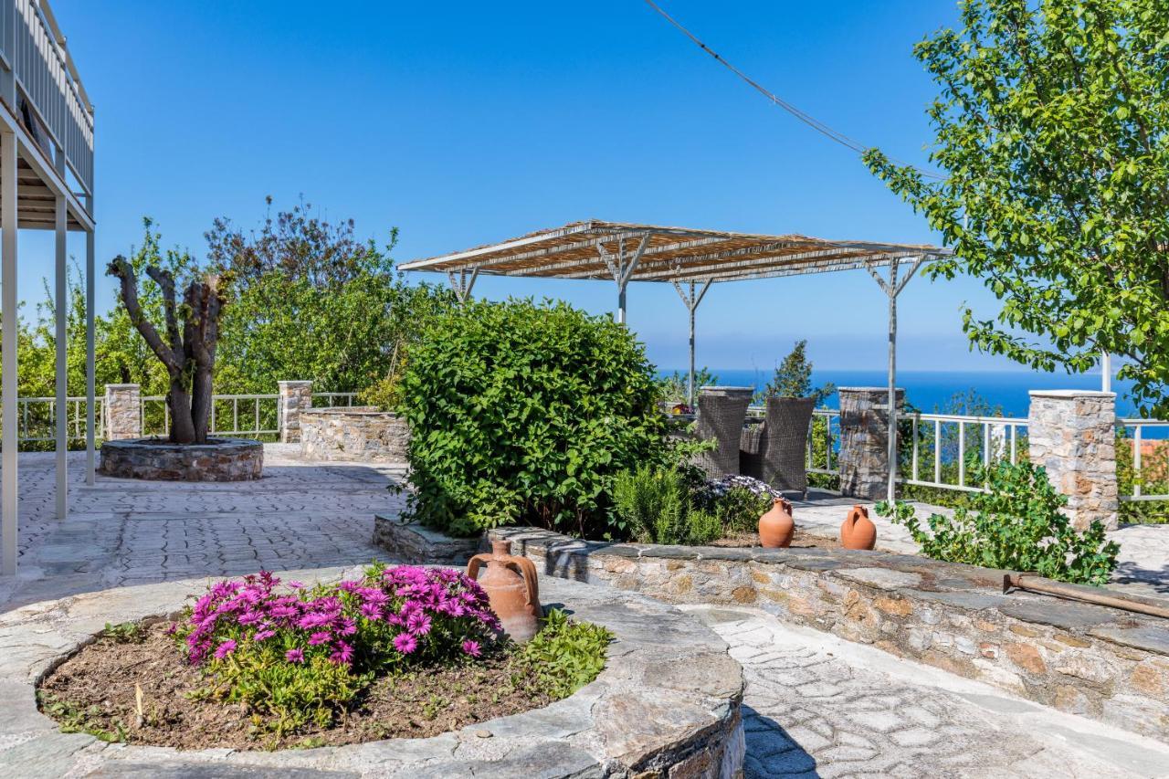 Vainas Belvedere Villa Skopelos Dış mekan fotoğraf
