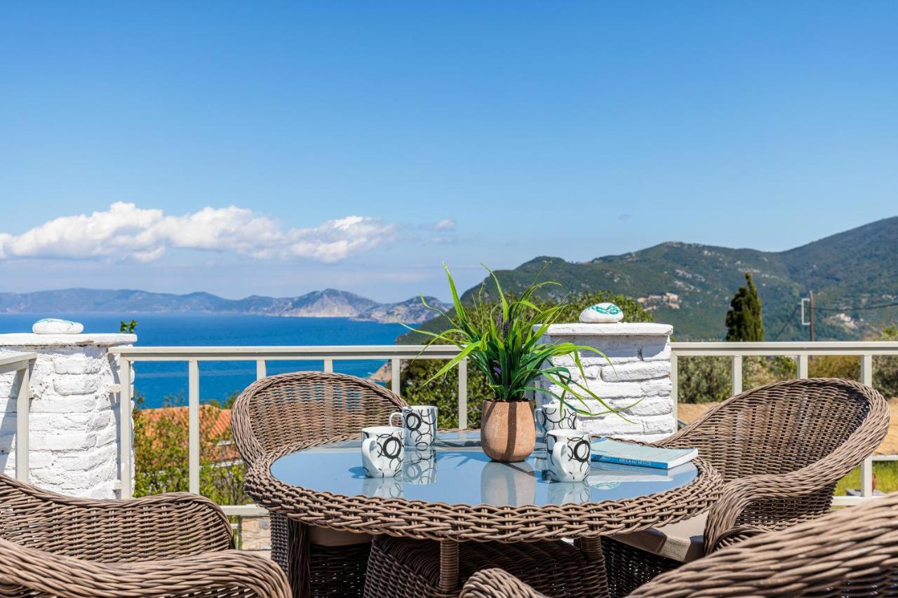 Vainas Belvedere Villa Skopelos Dış mekan fotoğraf
