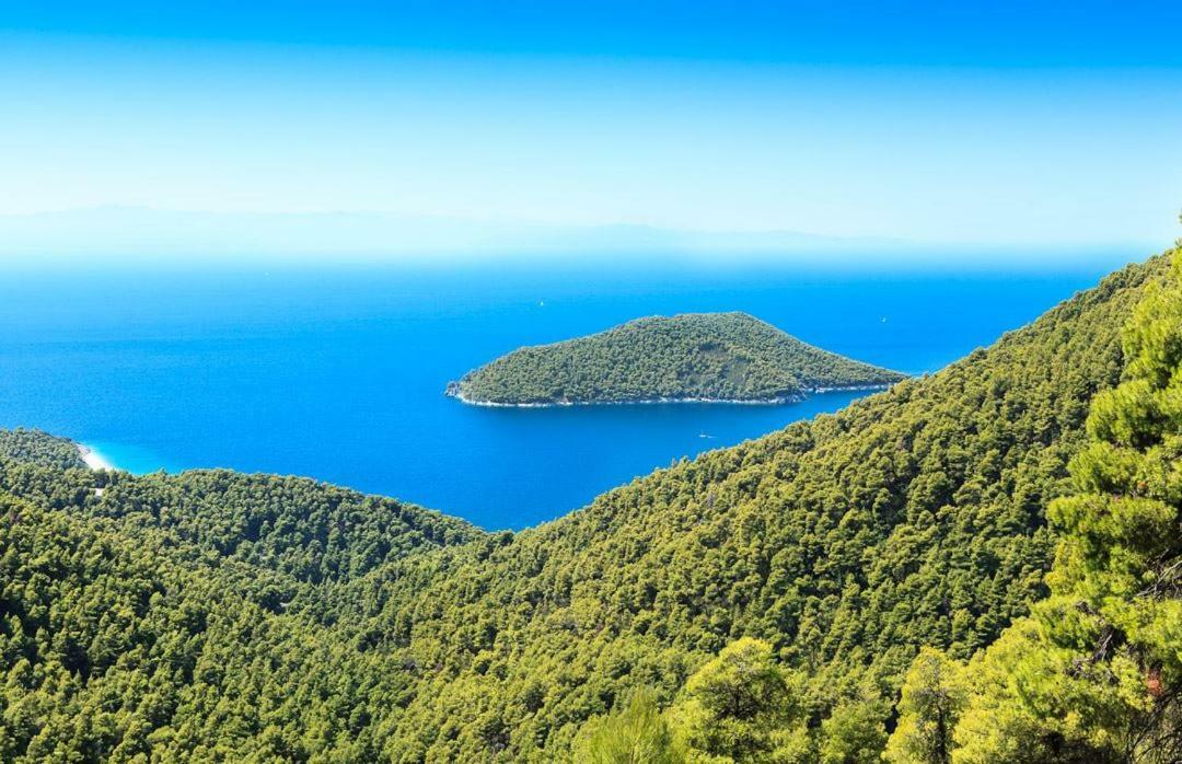 Vainas Belvedere Villa Skopelos Dış mekan fotoğraf